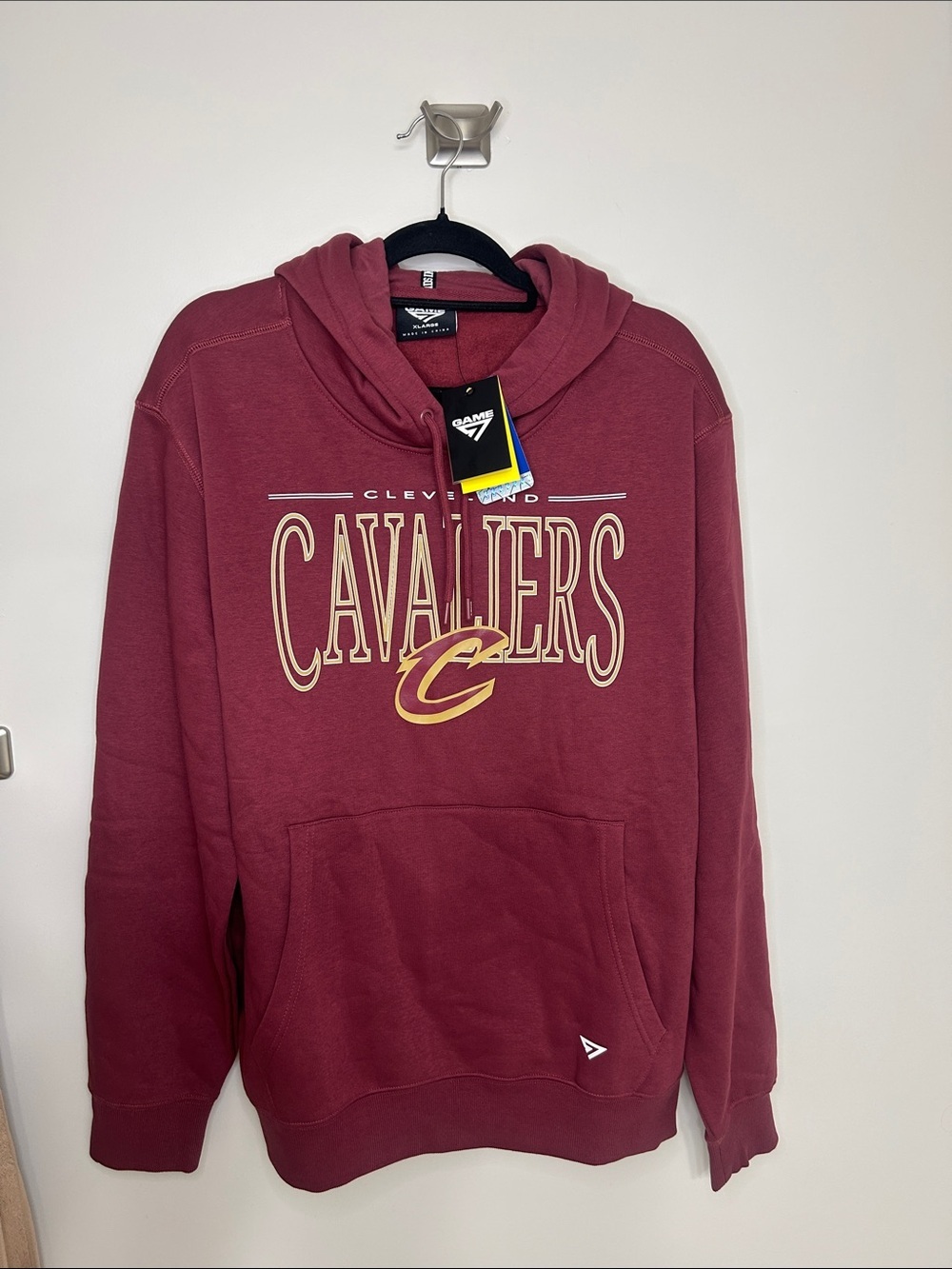 NWT Cleveland Cavaliers Men's Pullover Hoodie Sweatshirt | NBA Basketball